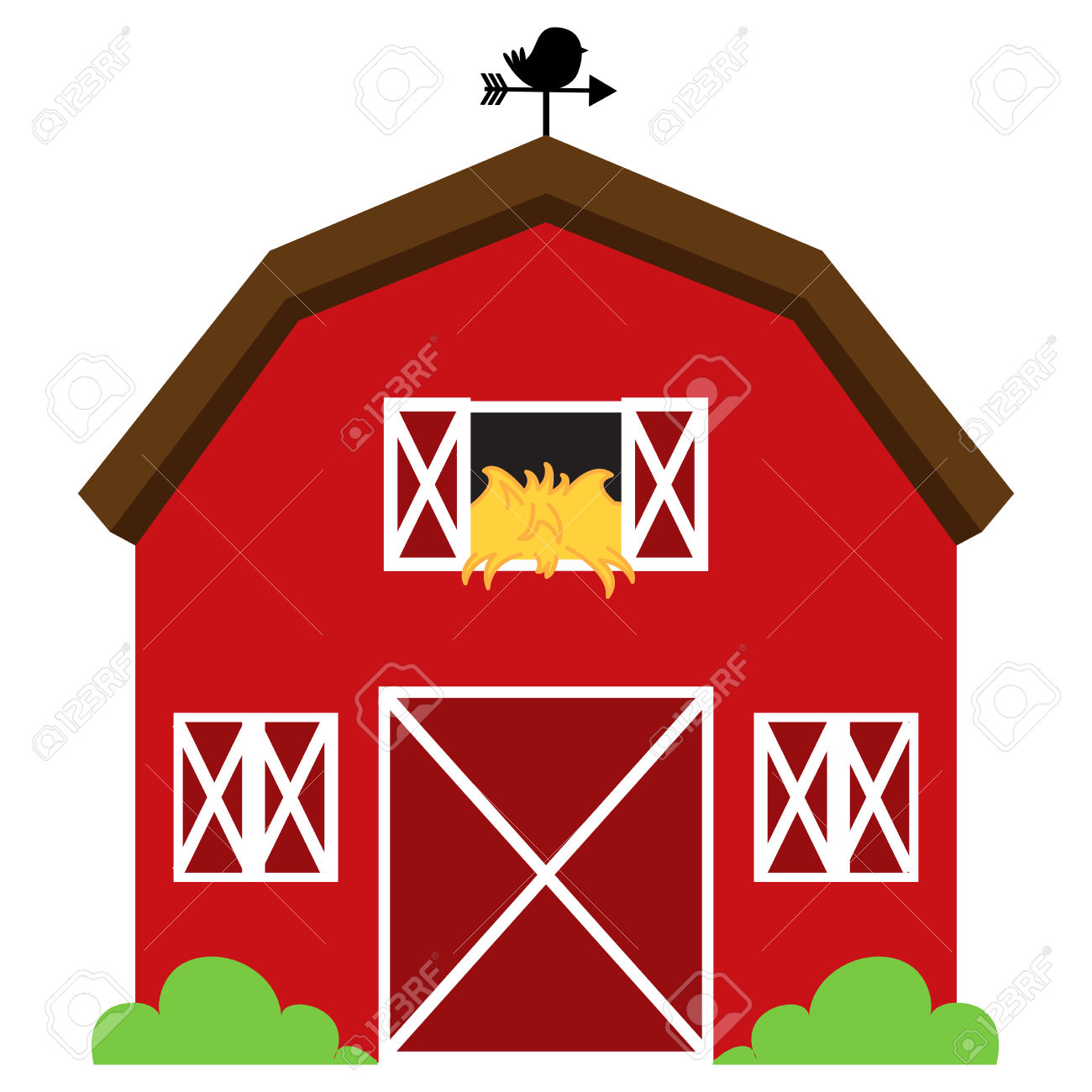 clip art illustrations farmhouse - photo #3