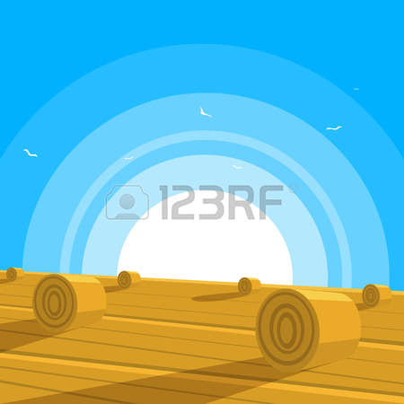 Hay field clipart - Clipground