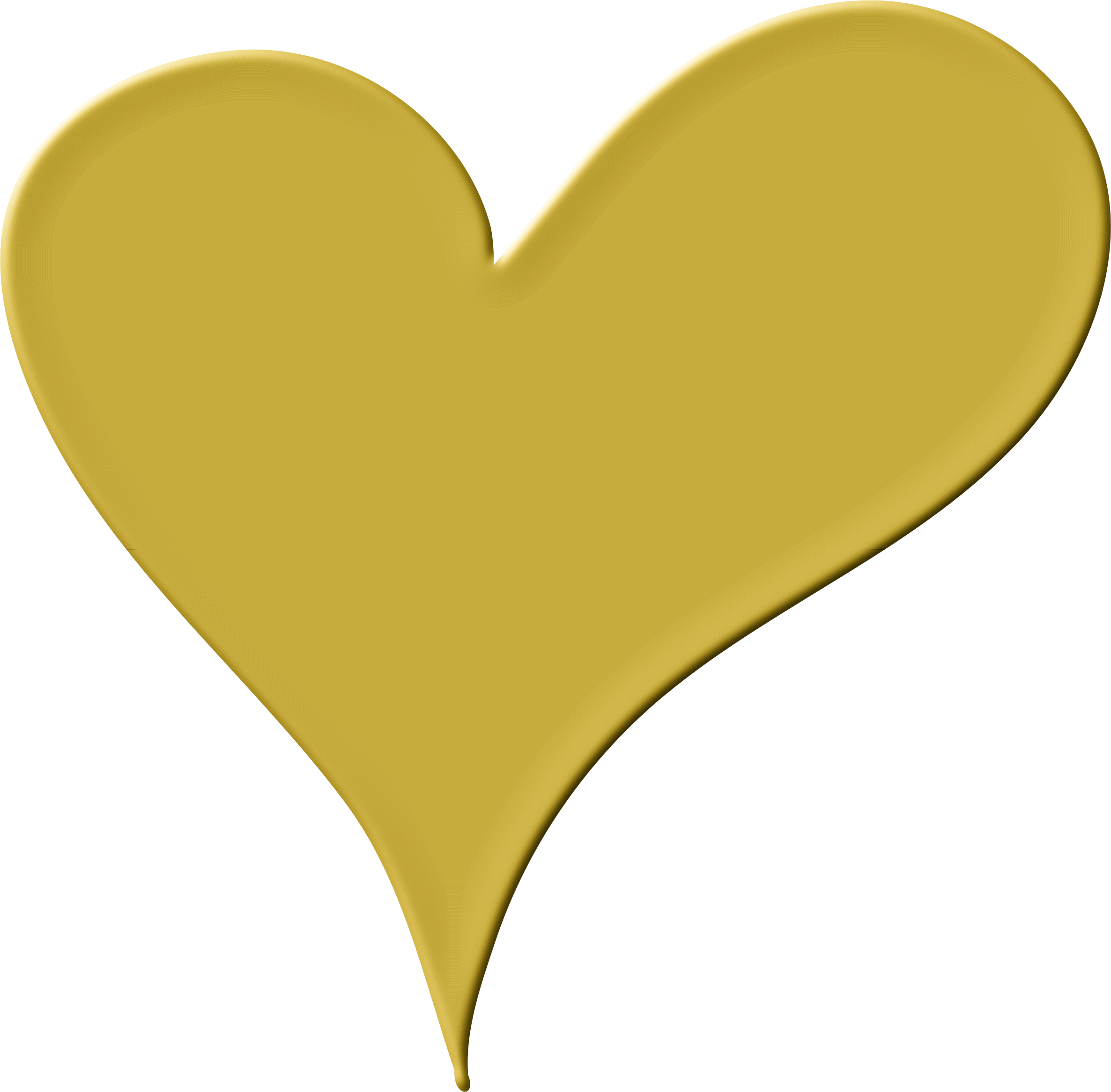 gold heart clip art free - photo #16