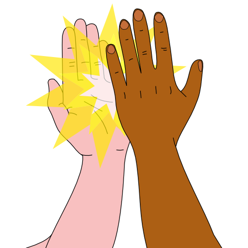 High five clipart - Clipground