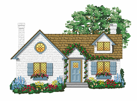 Holiday cottage clipart - Clipground