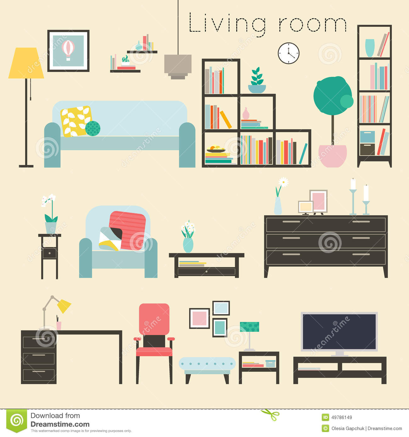 living room clipart free - photo #31