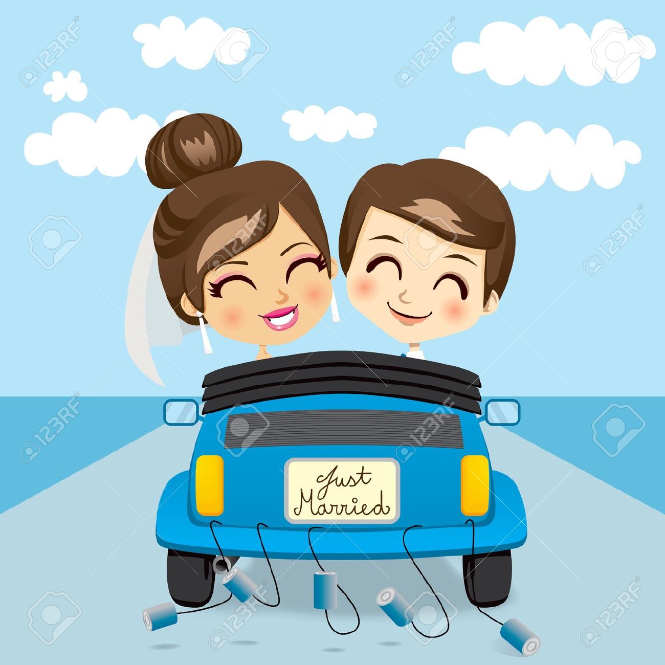 Honeymoon Car Clipart Clipground