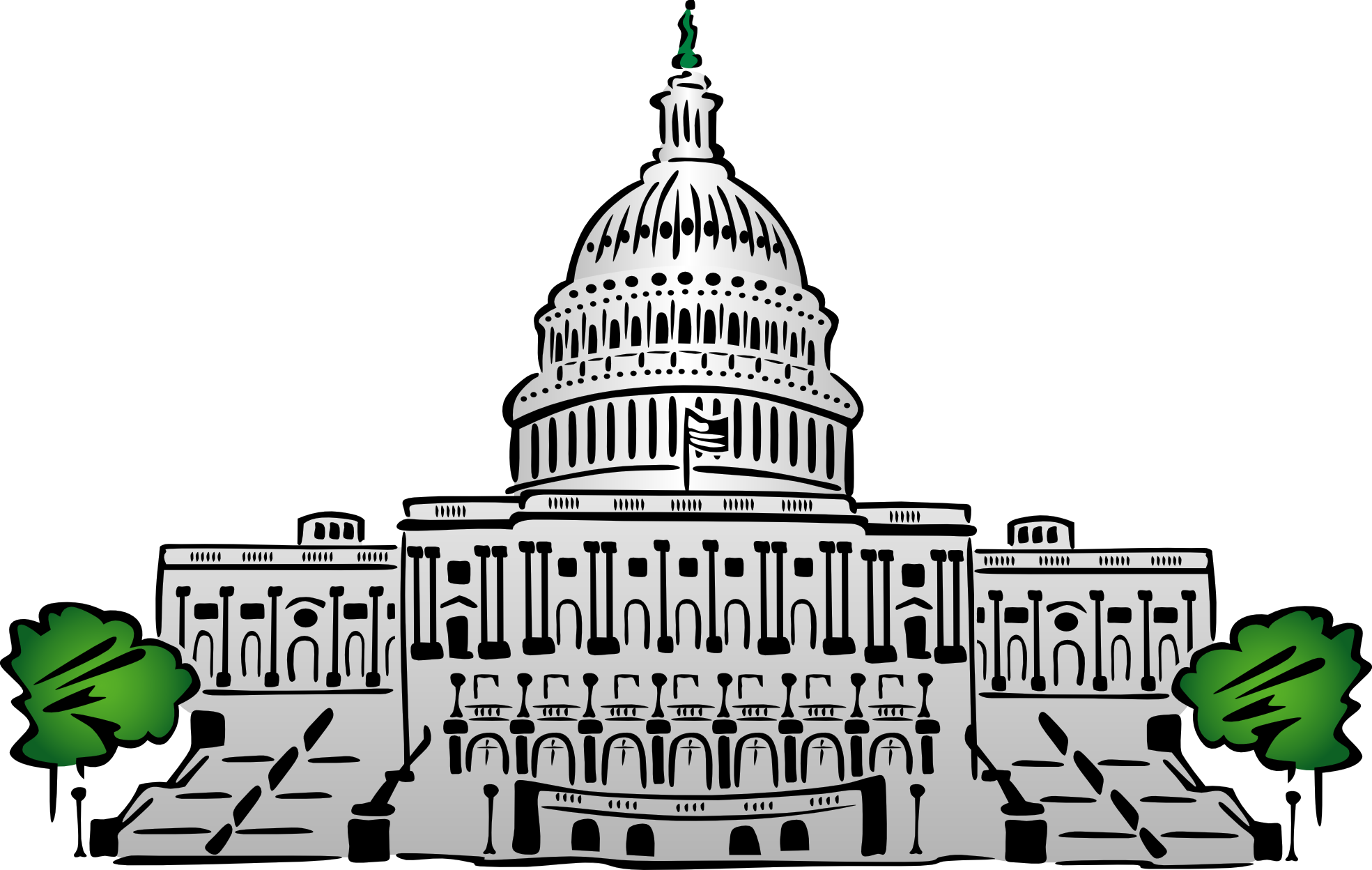 house of representatives and senate clipart drawing Clipground
