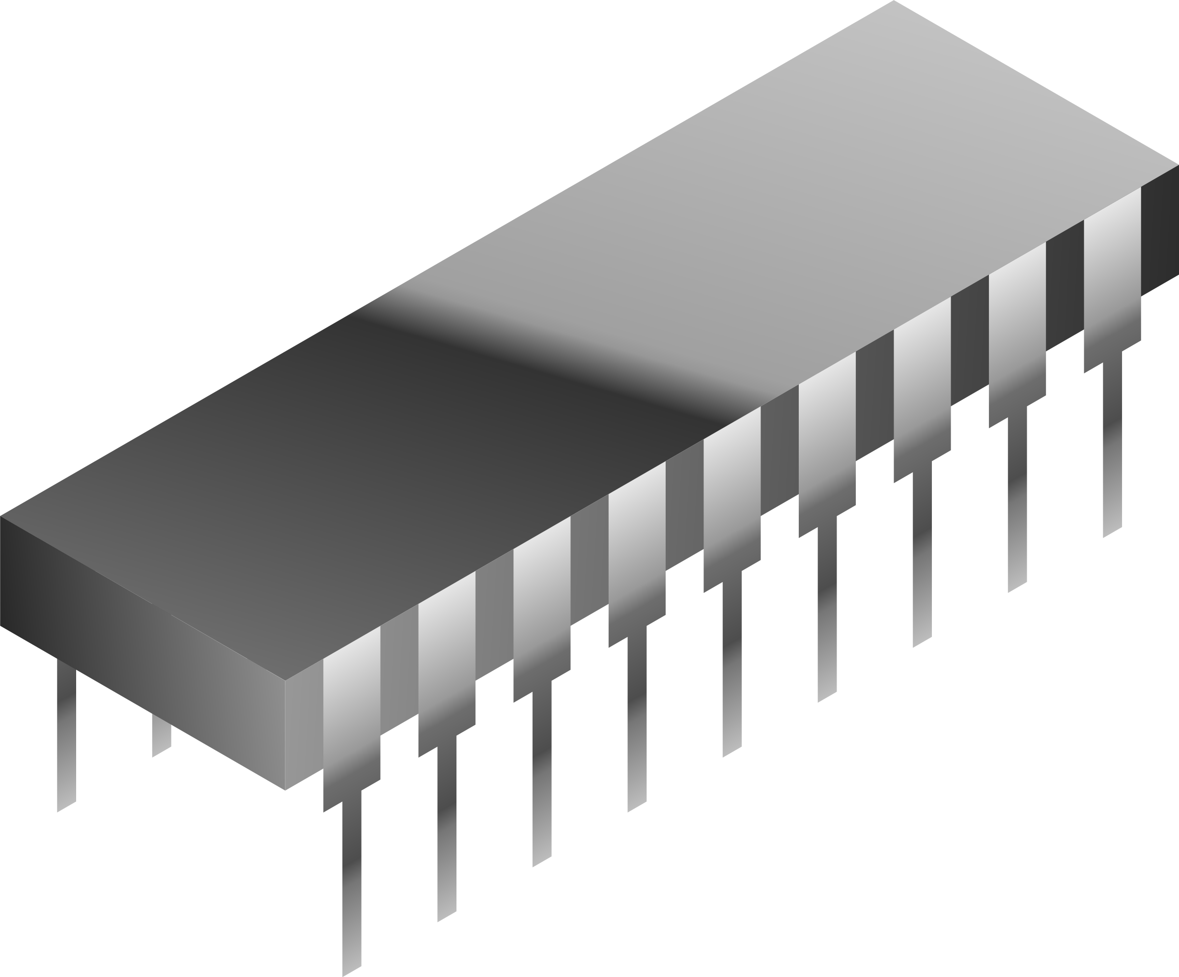 Integrated circuit clipart - Clipground