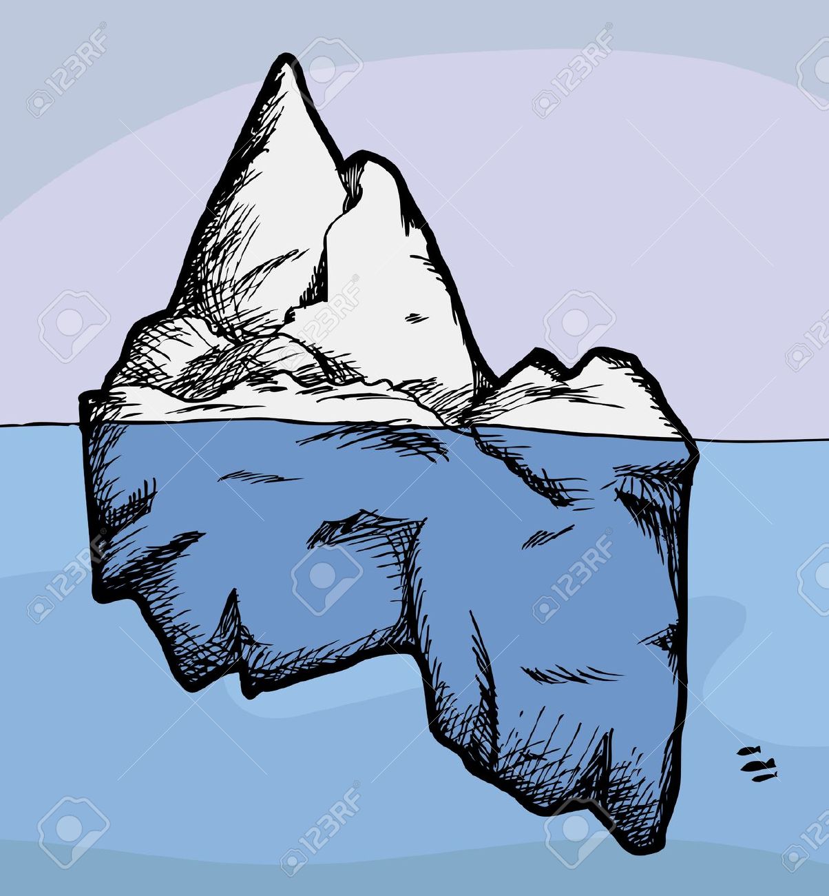 Iceberg clipart - Clipground