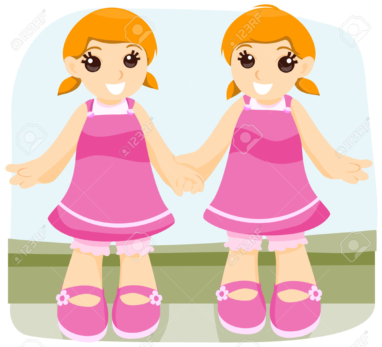 twin sister clipart - Clipground