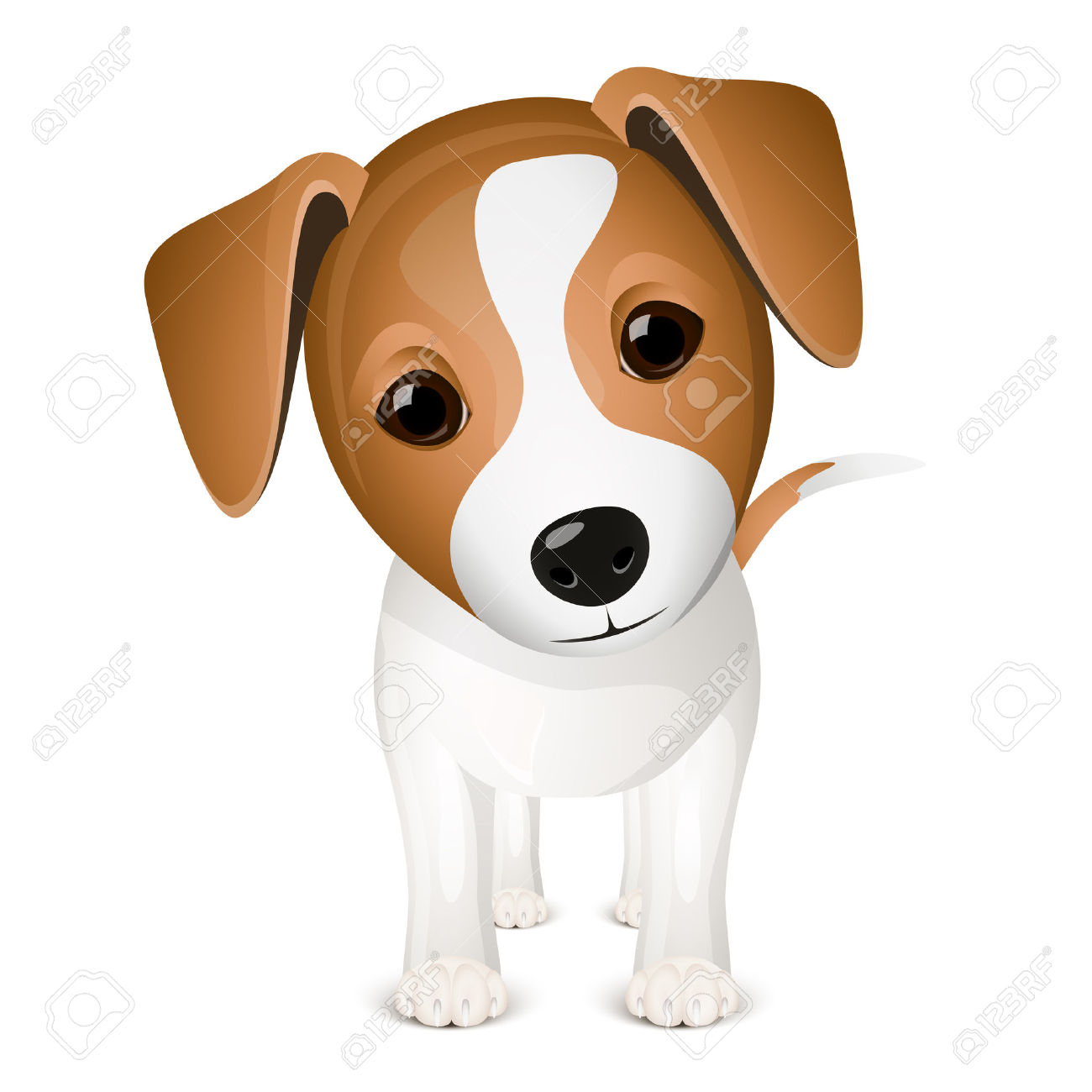 clip art jack russell dog - photo #26