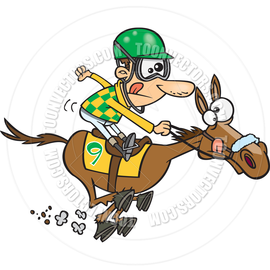 clipart horse racing - photo #23