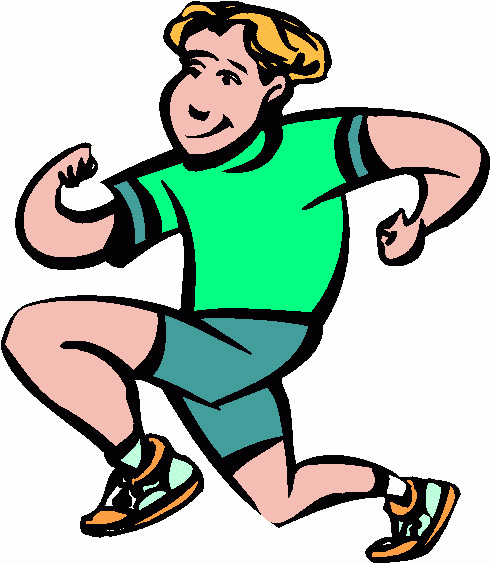 clipart pictures of joggers - photo #18