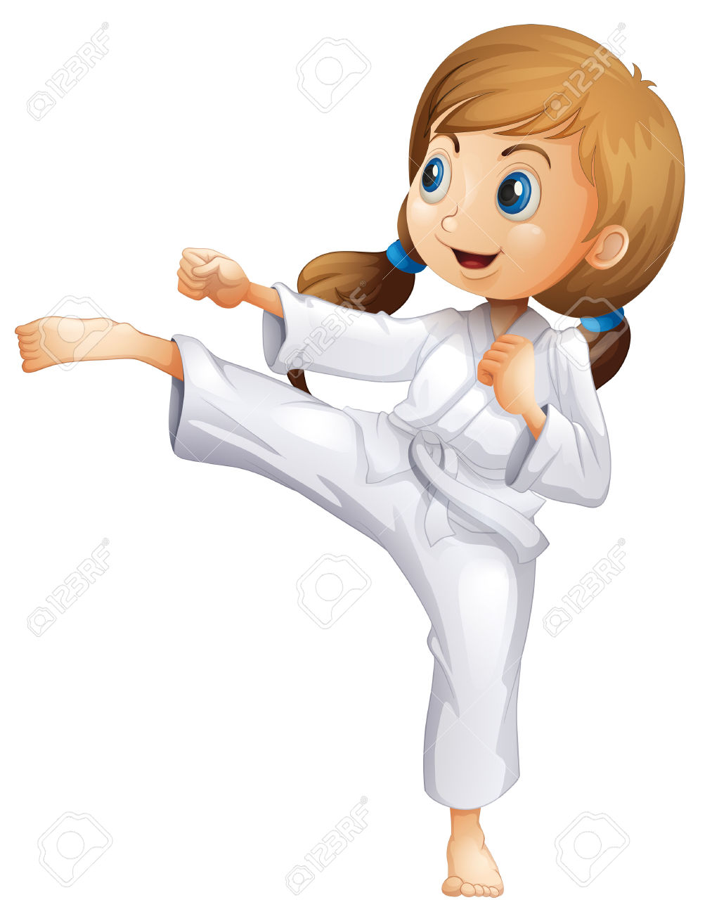 clip art karate girl - photo #2