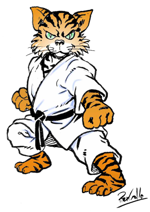 karate tiger clipart - Clipground