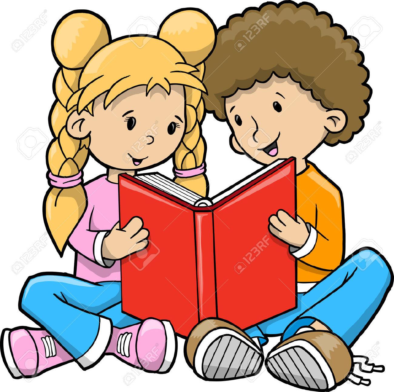 free animated reading clipart - photo #12