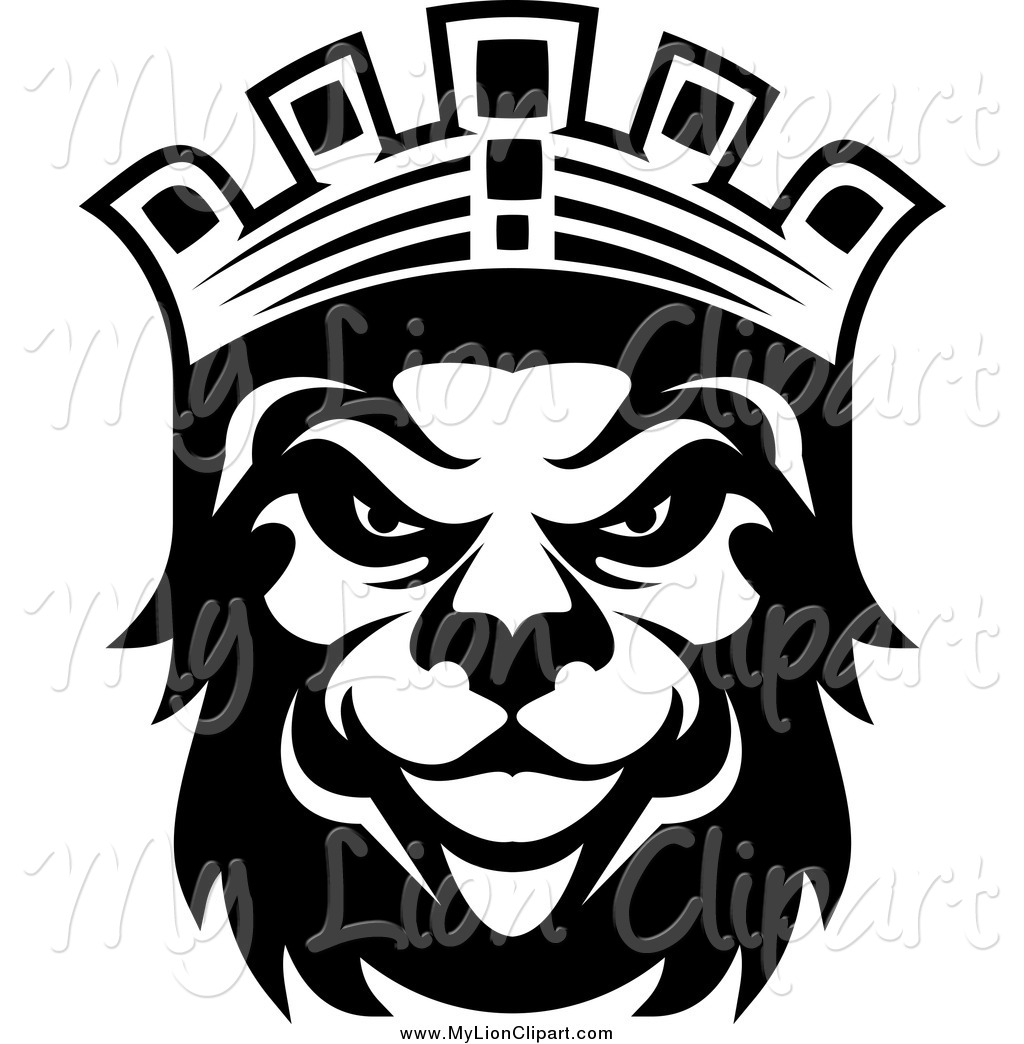 king clipart black and white - photo #7