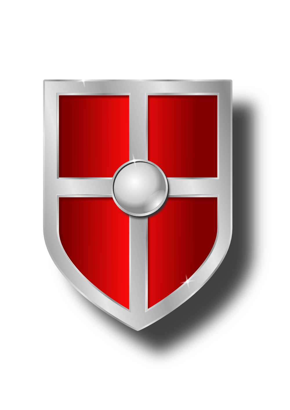 Knightly shield clipart - Clipground