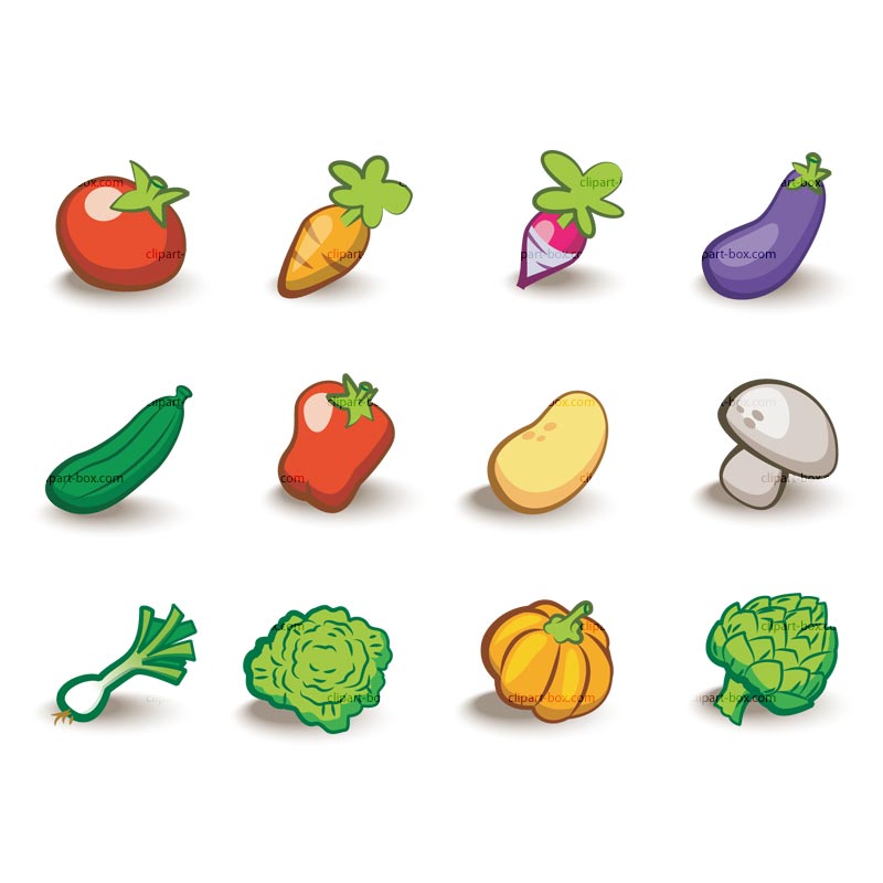 images clipart fruits légumes - photo #47