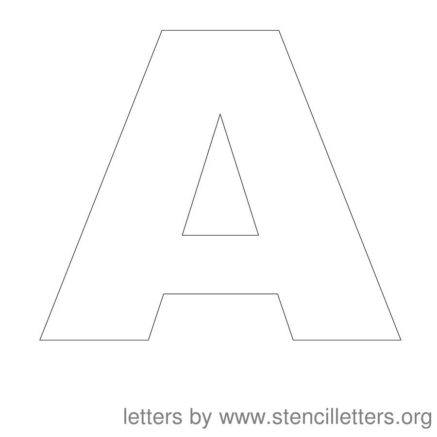 letter-stencil-clipart-clipground