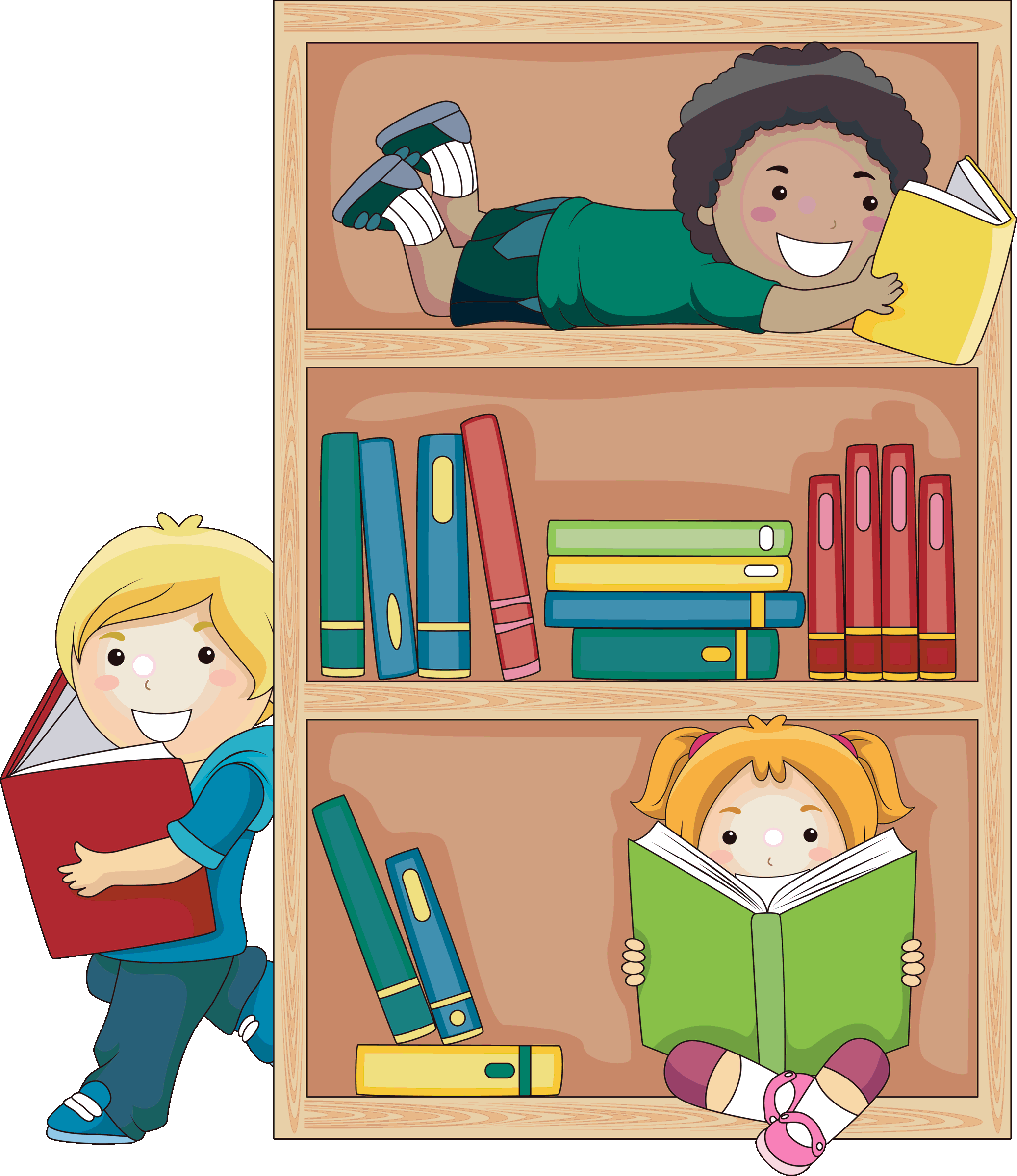 library kids clipart - Clipground