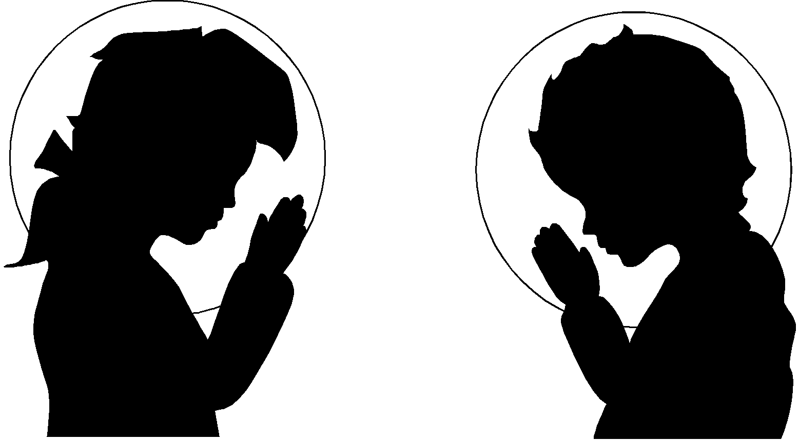 little boy praying outside clipart - Clipground