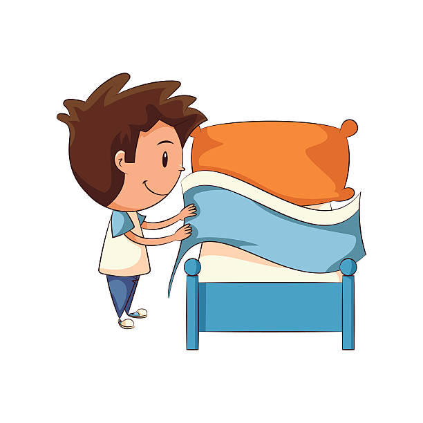 girl making bed clipart - photo #34