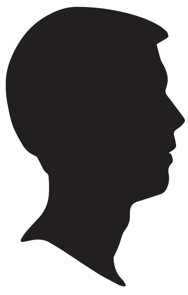 male silhouette clipart - Clipground