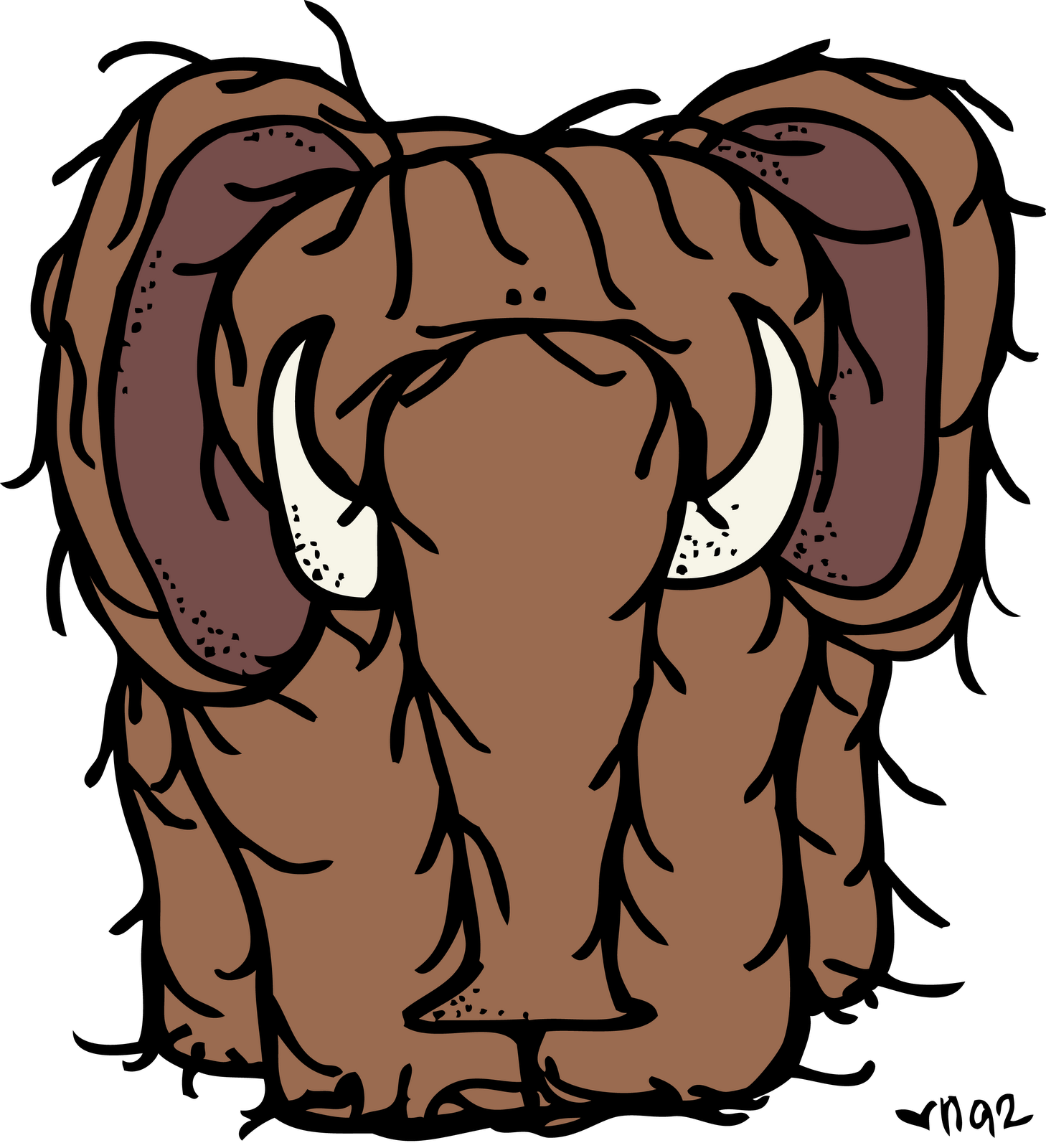 Mammoths clipart - Clipground