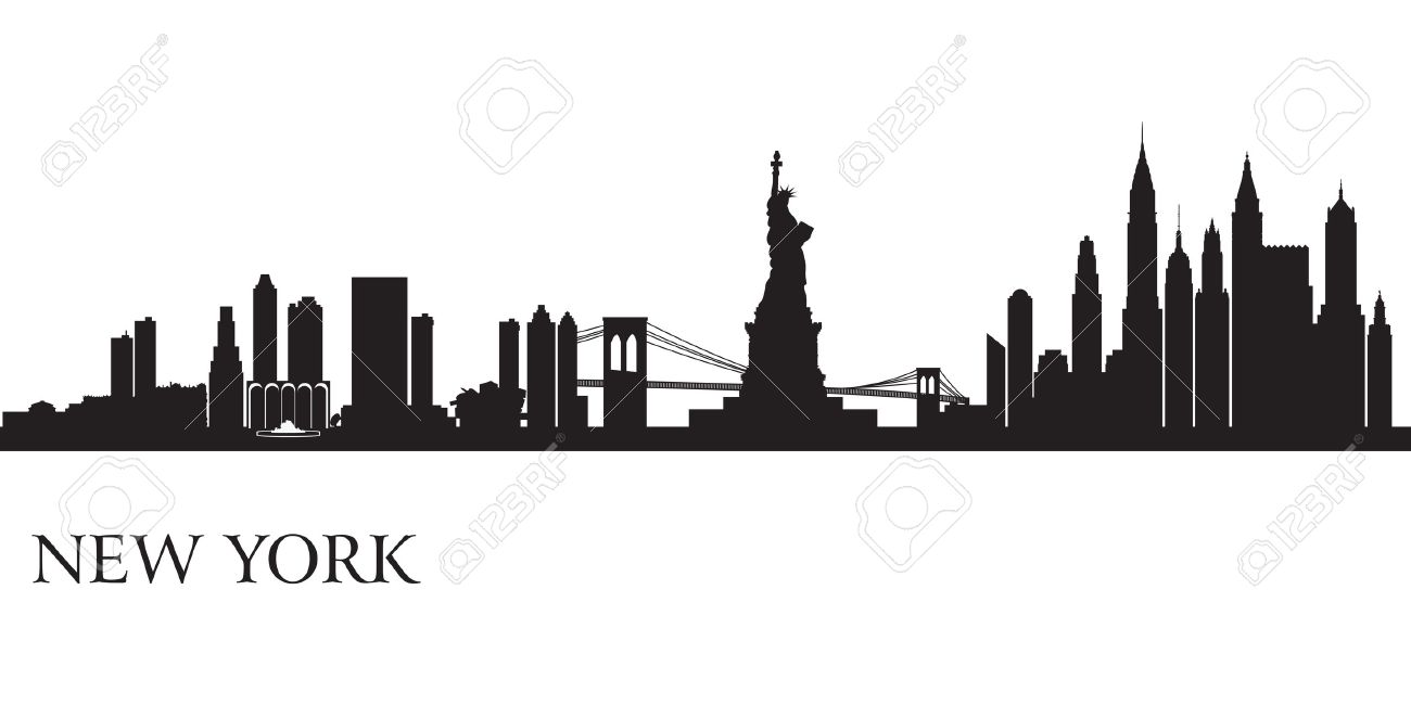 clip art of new york city skyline - photo #22