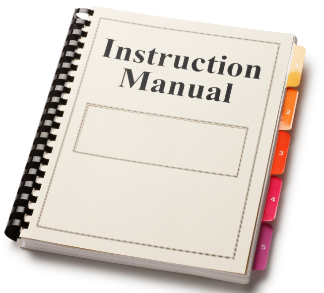 Operating instructions clipart - Clipground