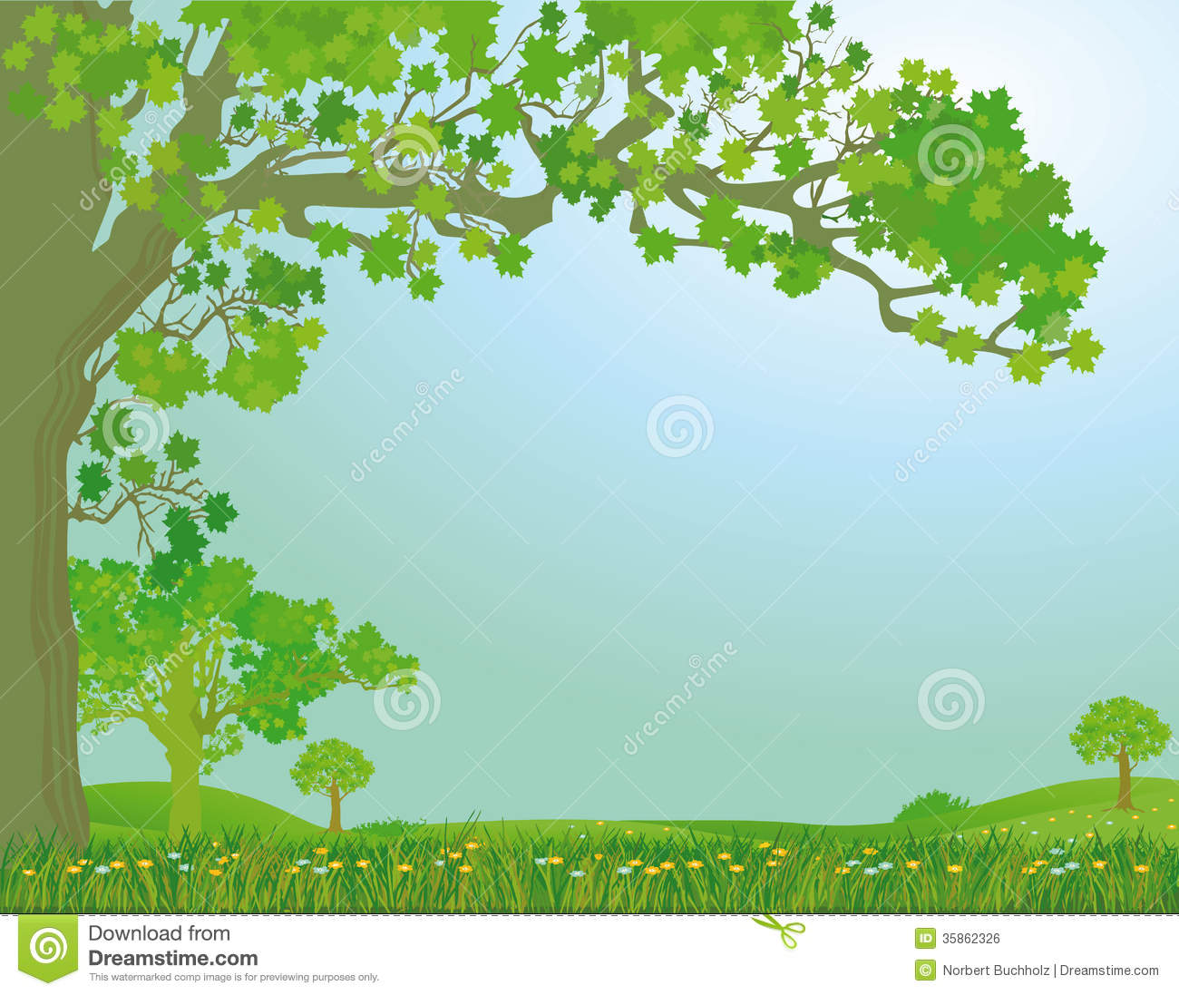 flower meadow clipart - photo #22