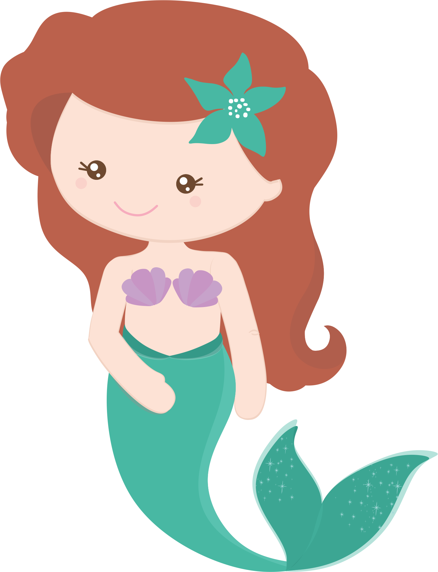 Mermaid clipart - Clipground