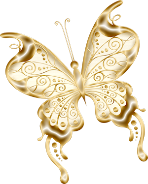 metal butterfly clipart - Clipground