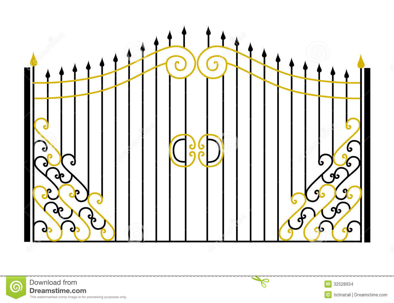 clipart of a gate - photo #18