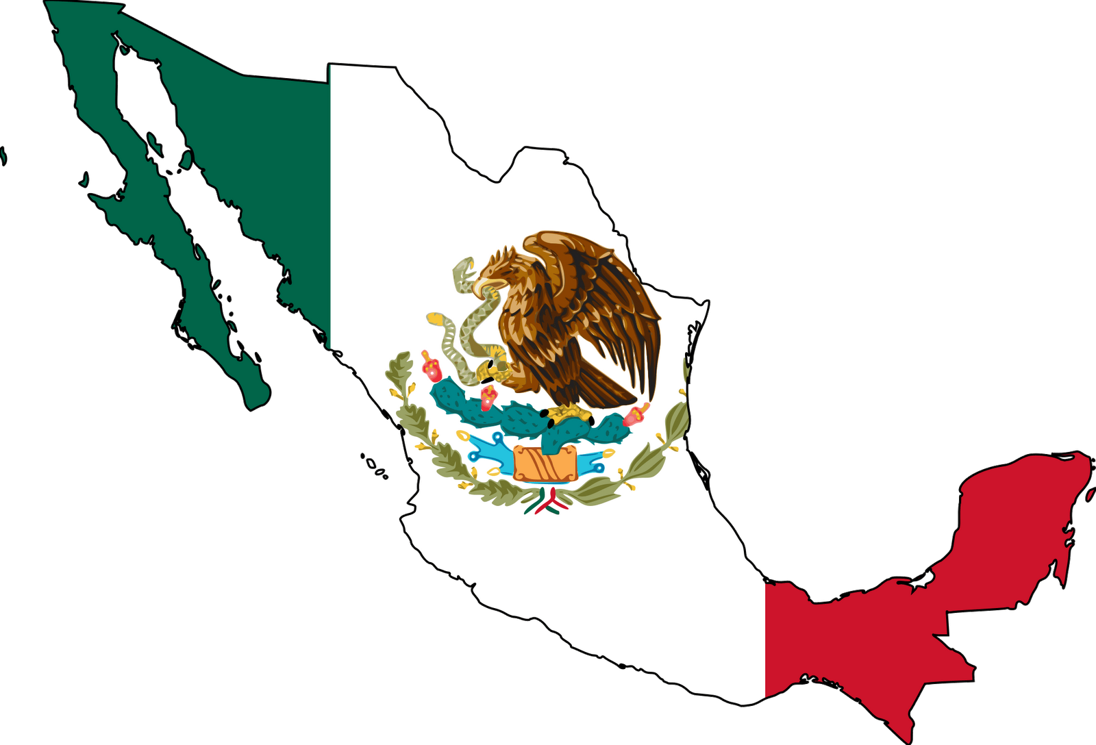 symbols-of-the-snake-in-the-mexican-flag-clipart-clipground