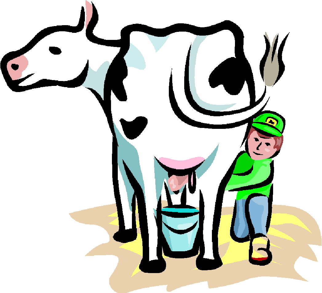 Milking clipart - Clipground