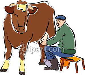 Milking clipart - Clipground