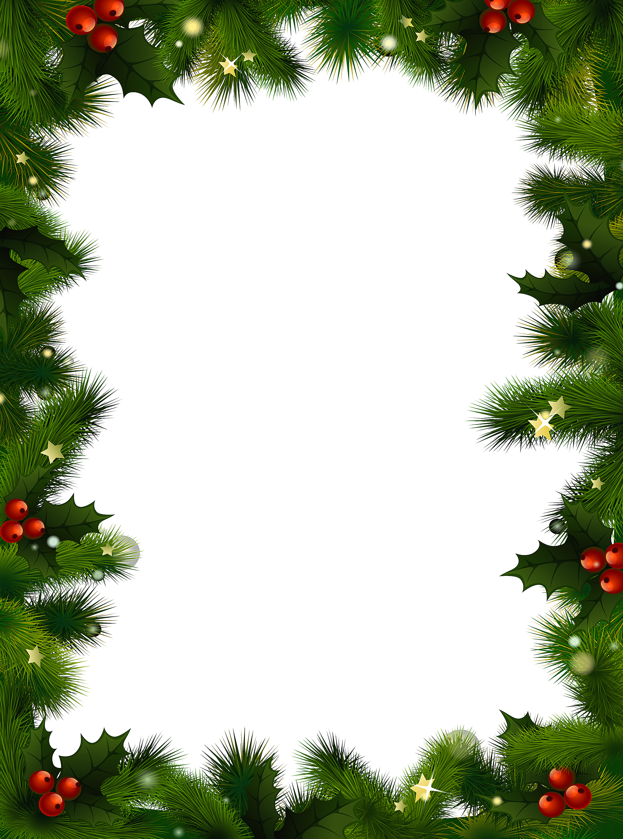 free christmas clipart borders for word - Clipground