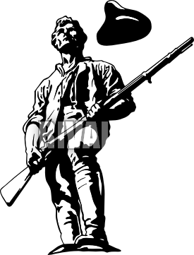 Minuteman clipart - Clipground