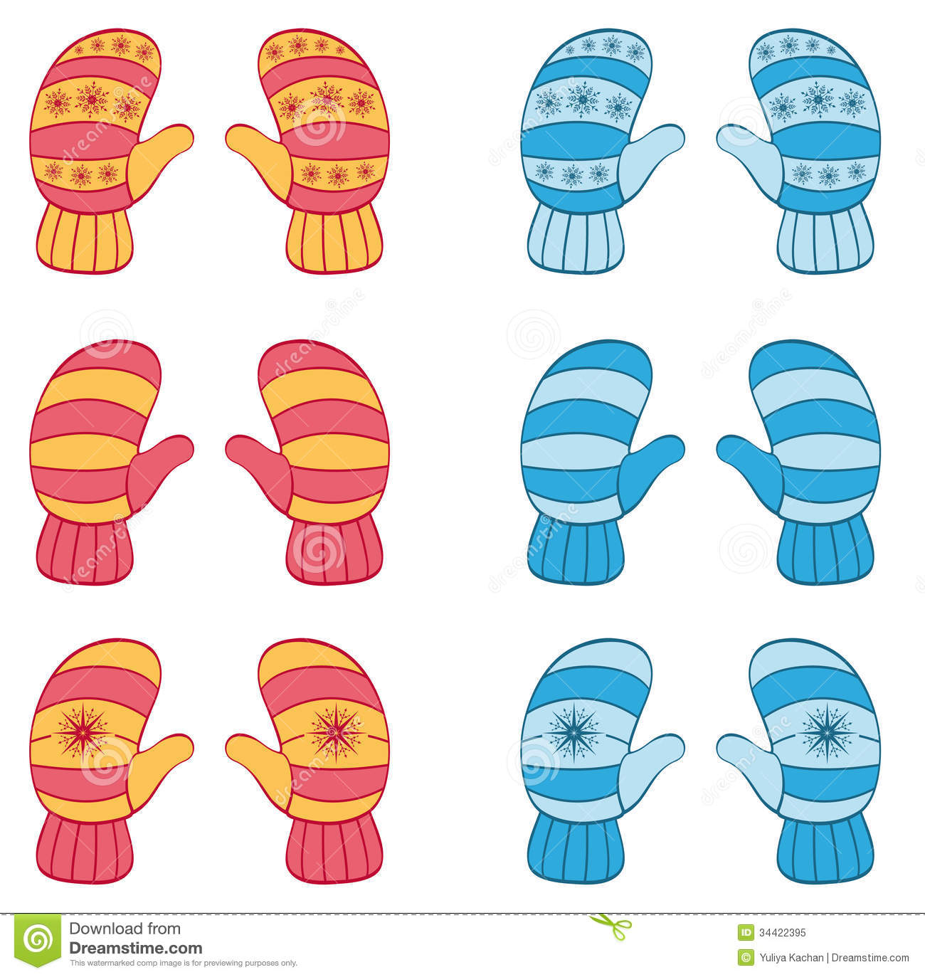 free clip art hat and mittens - photo #14