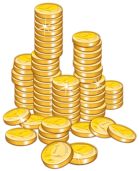 gold coin clipart png - Clipground