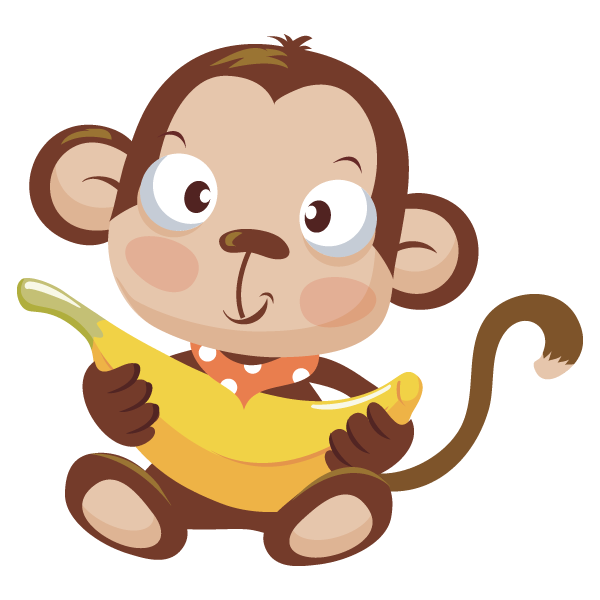 Baby Monkey Clipart Png Clipground