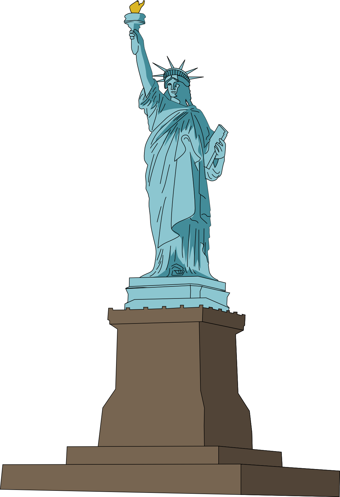 Freiheitsstatue Clipart 5 Clipart Station - vrogue.co