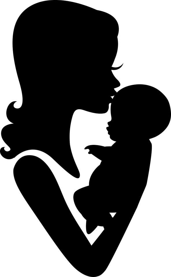 free clipart of mother and child - photo #22