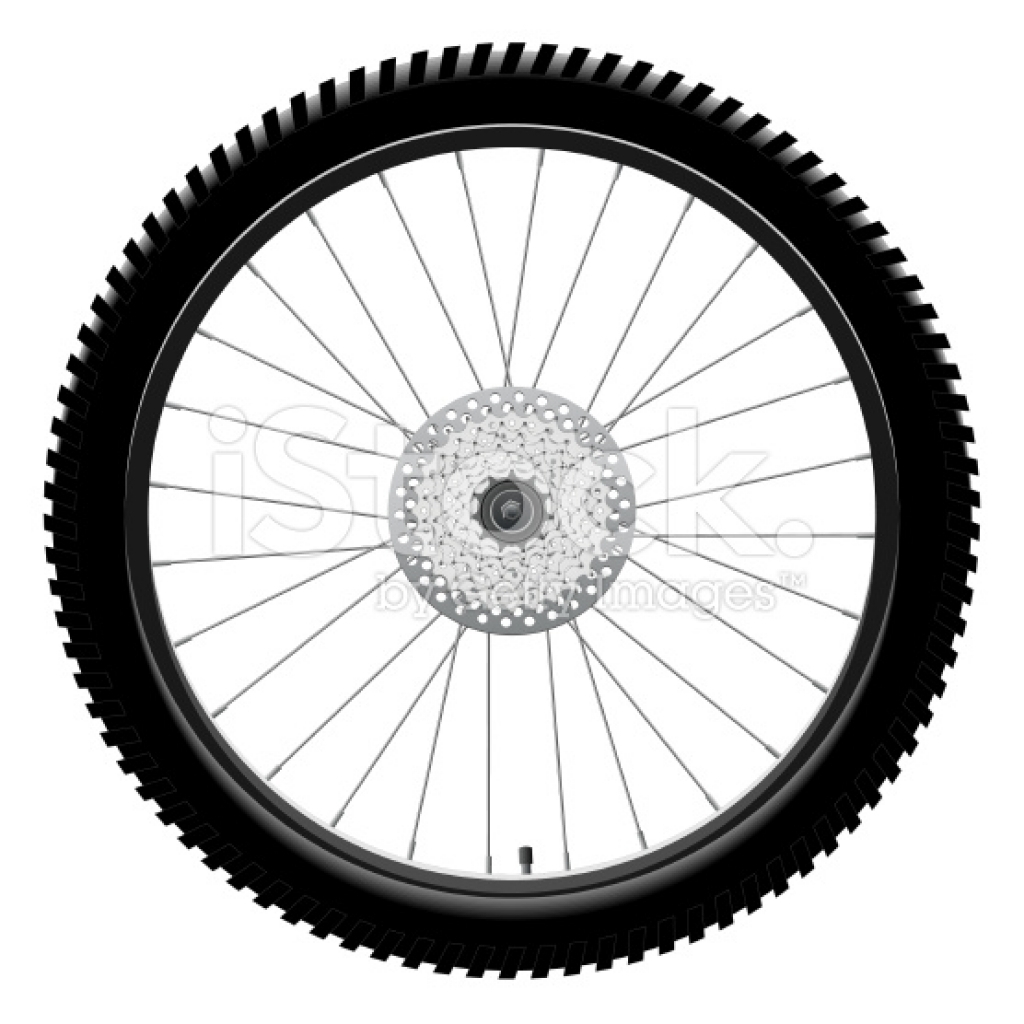 Mountain bike tyres clipart - Clipground