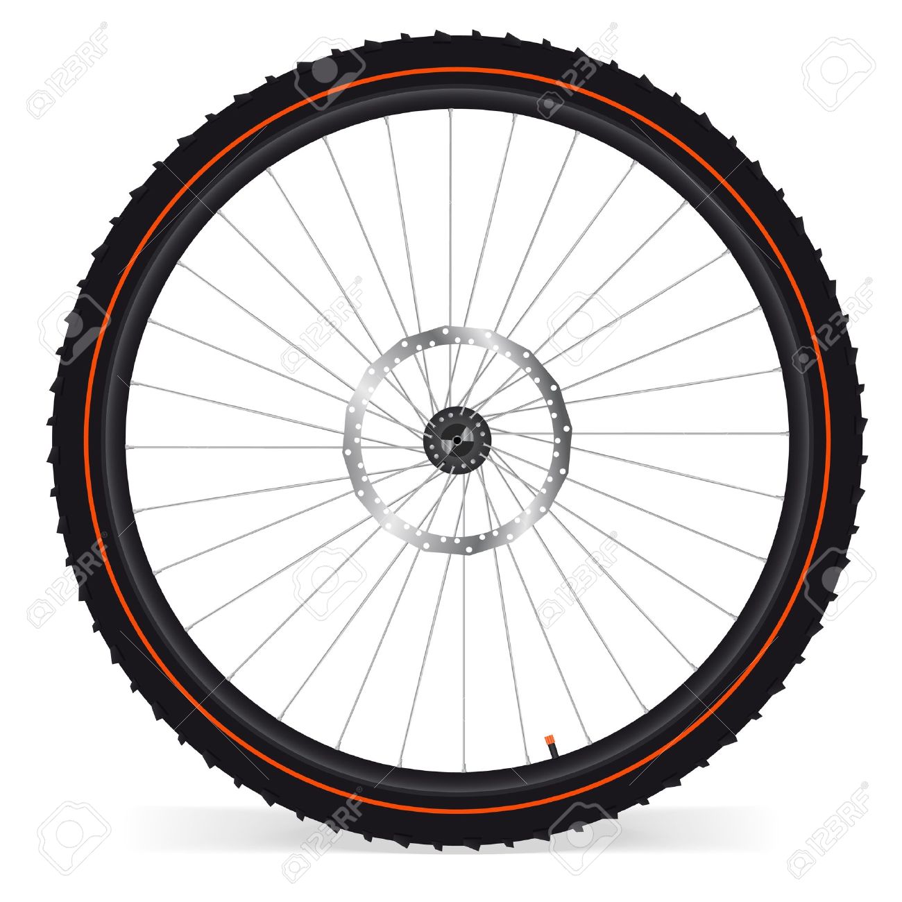 clipart bike wheel - photo #32