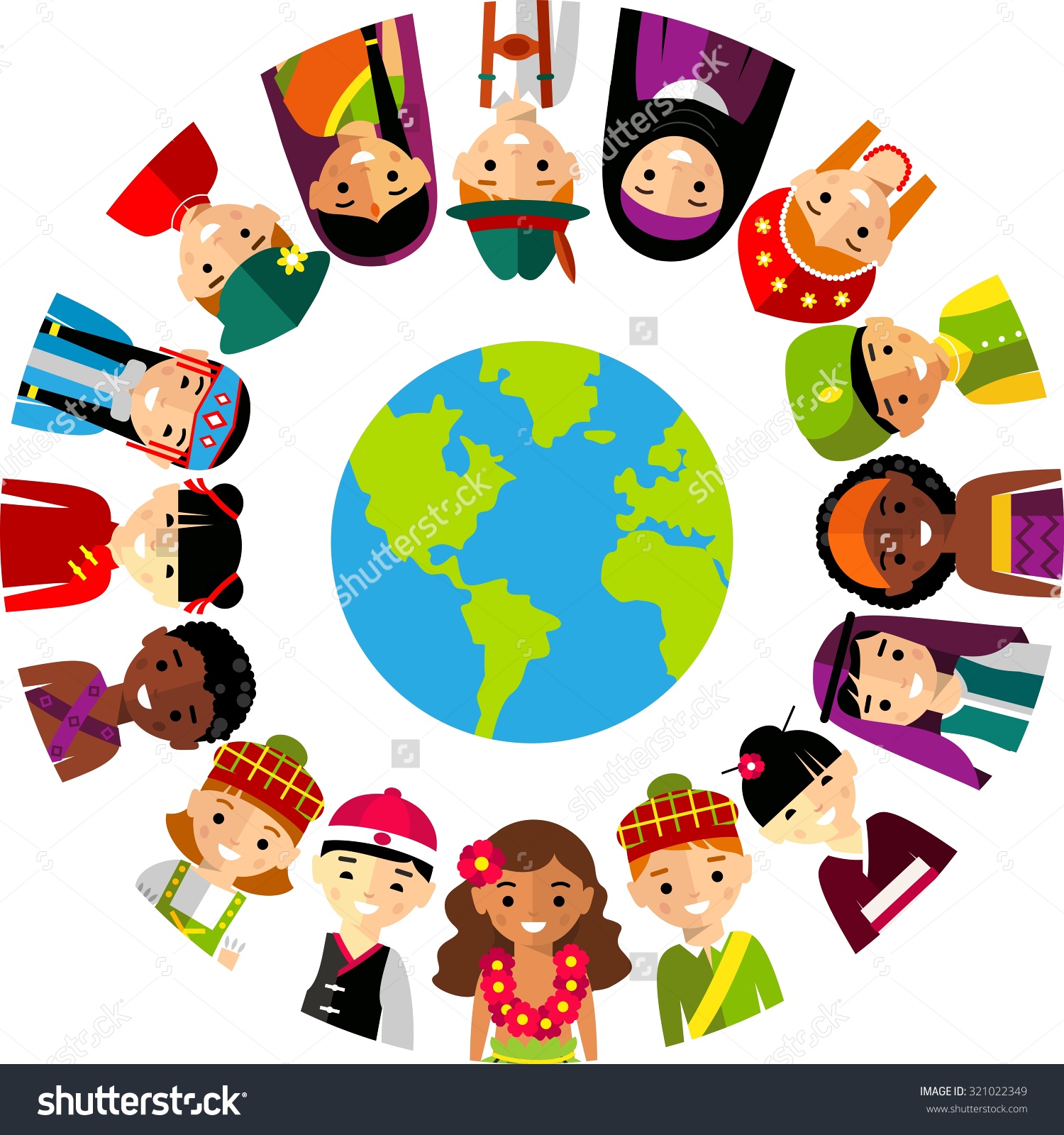 Multicultural clipart - Clipground