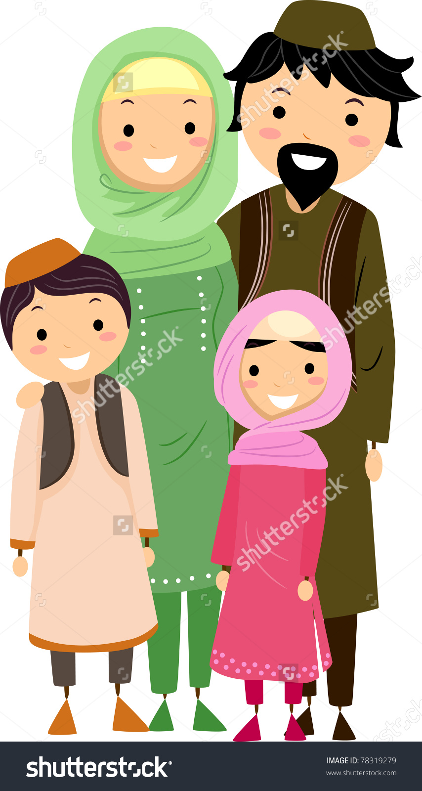 Muslim Family Clipart Clipground
