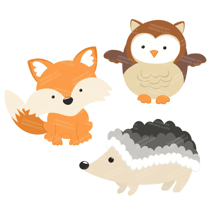 woodland-critters-clipart-clipground