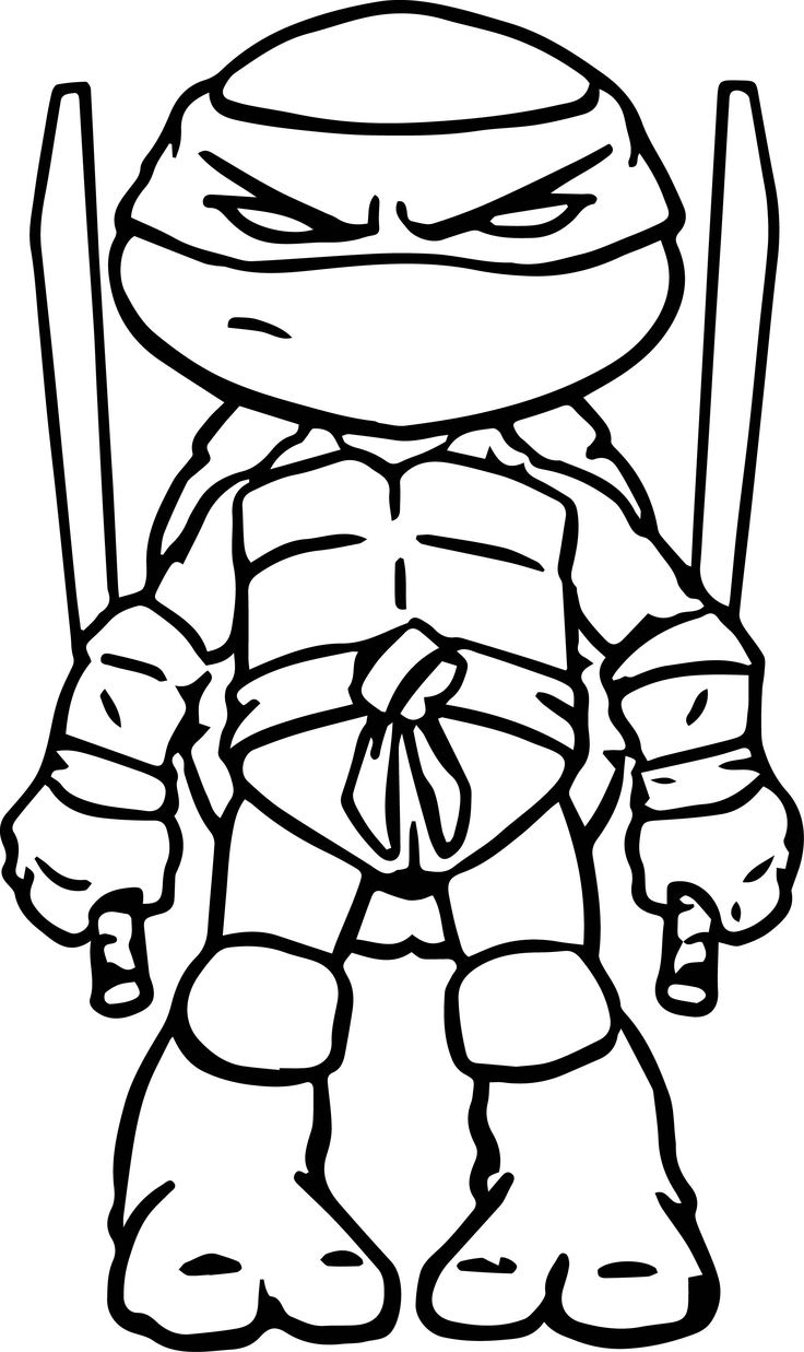 ninja turtles black and white clipart - Clipground