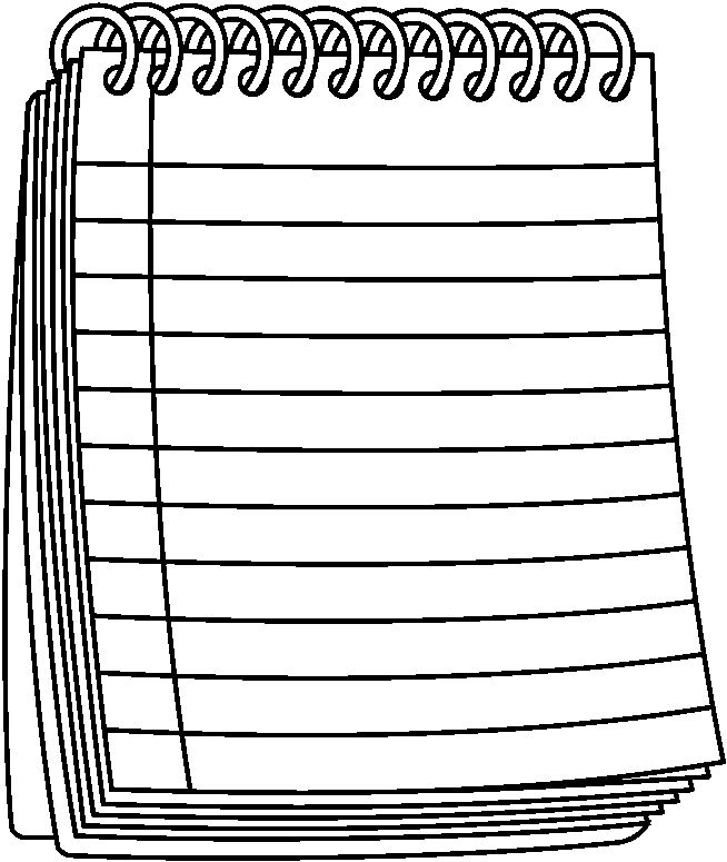 Notepad Clipart Clipground