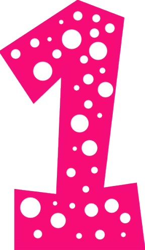 number 2 with dots clipart - Clipground